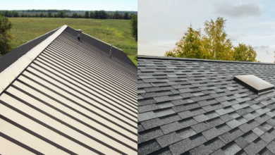 Asphalt Shingles vs. Metal Roofing